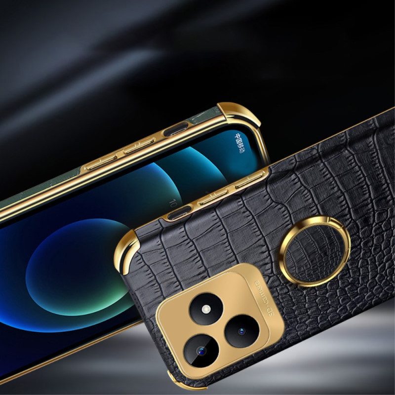 Skal Realme C53 Ringhållare Med Krokodilstruktur