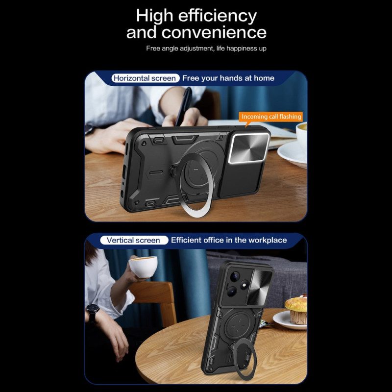 Skal Realme C53 Roterande Fäste Och Kameraskydd