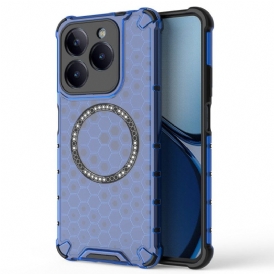 Skal Realme C61 Magnetisk Bikakestruktur