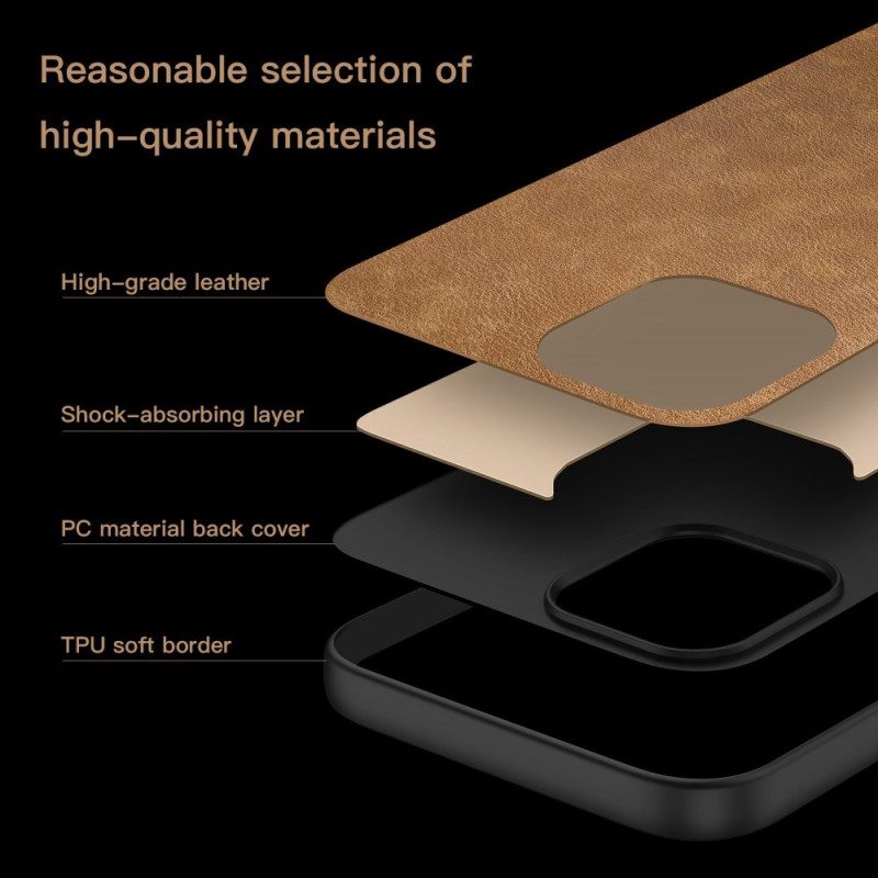 Skal Realme C63 Lädermodell