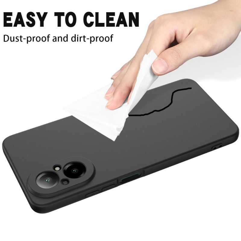 Skal Realme C67 Flytande Silikon Med Rem