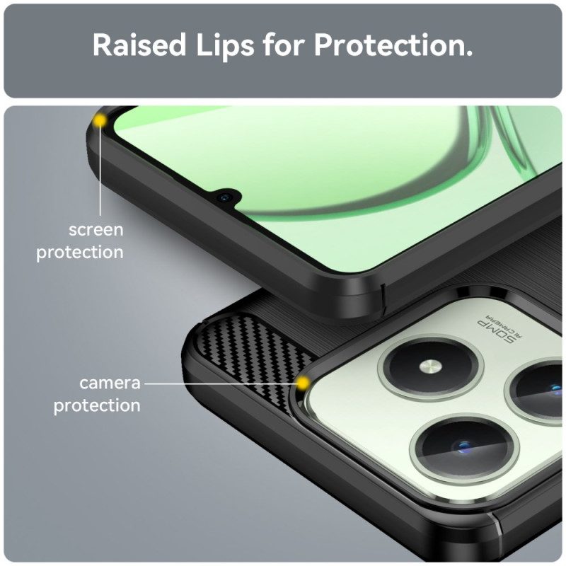 Skal Realme Note 60 Borstad Kolfiber