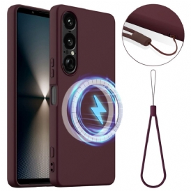 Skal Sony Xperia 1 Vii Magsafe-kompatibel Silikon Med Snodd