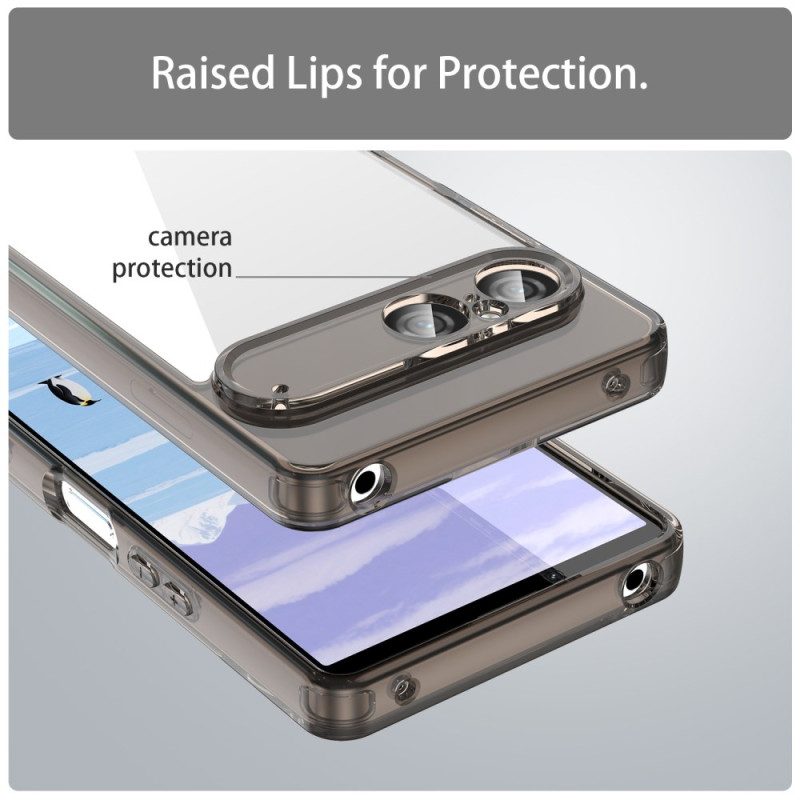 Skal Sony Xperia 10 Vii Genomskinlig Silikon