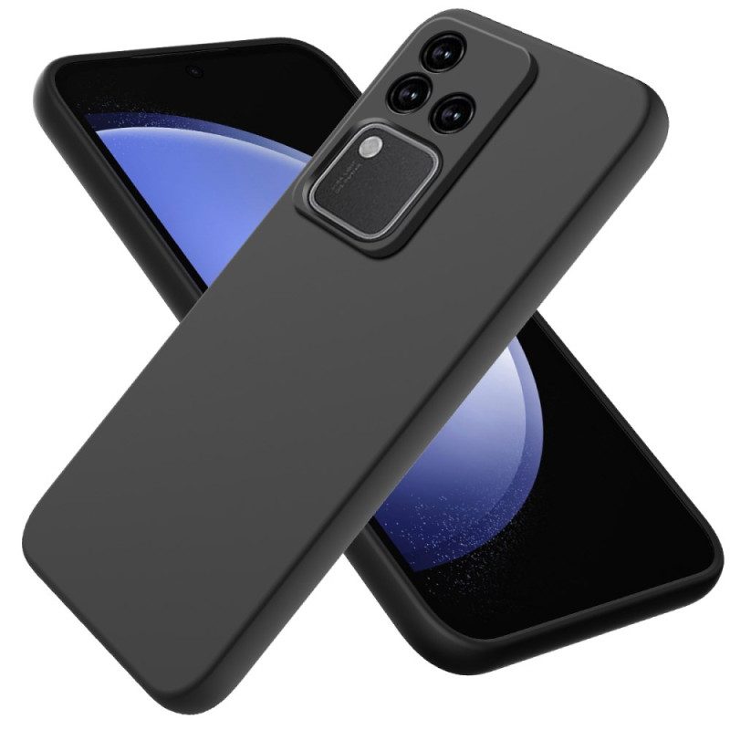 Skal Vivo V30 5g Telefonfodral Flytande Silikonrem