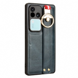 Skal Vivo V30 5g Telefonfodral Manuell Rem Och Ring