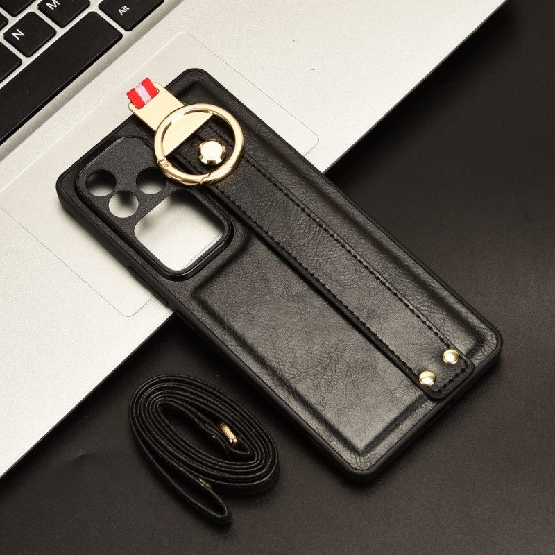 Skal Vivo V30 5g Telefonfodral Manuell Rem Och Ring
