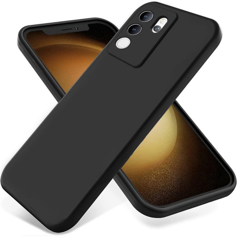 Skal Vivo V30 Lite 5g Flytande Silikon Med Rem