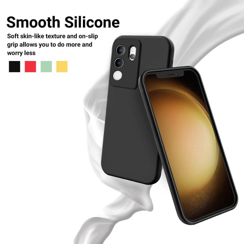 Skal Vivo V30 Lite 5g Flytande Silikon Med Rem