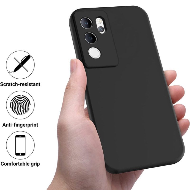 Skal Vivo V30 Lite 5g Flytande Silikon Med Rem