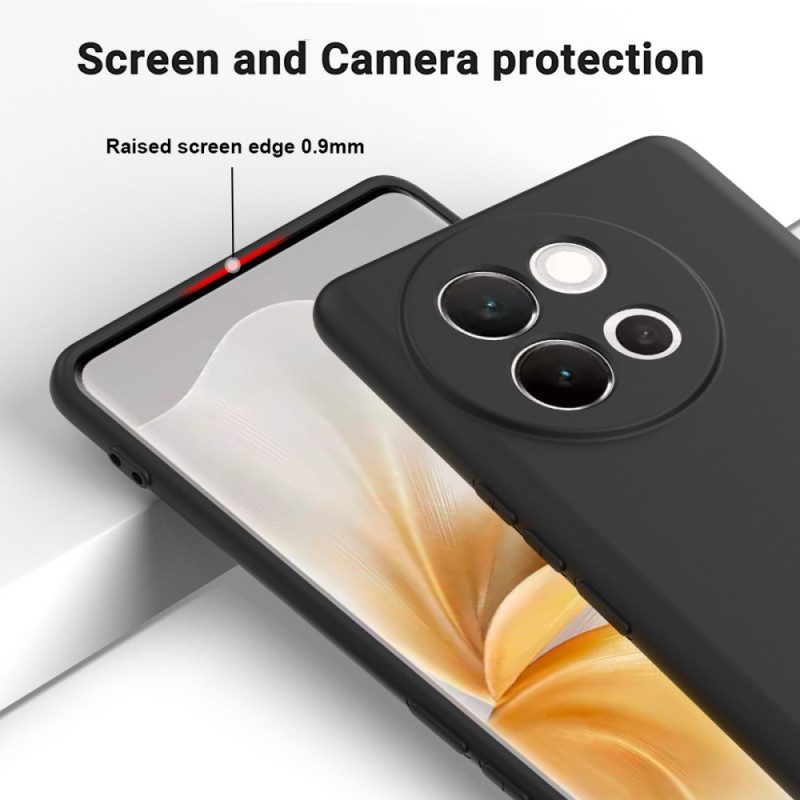 Skal Vivo V40 Lite 5g Flytande Silikon Med Rem