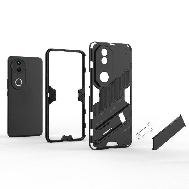Skal Vivo V50 5g Telefonfodral Ultratålig Med Stativ