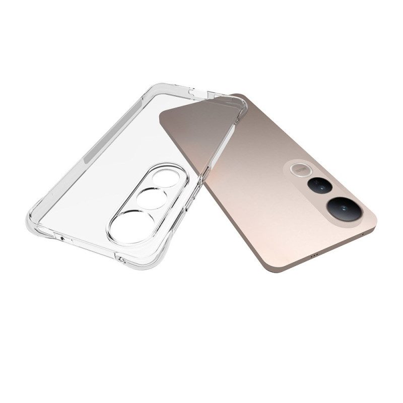 Skal Vivo V50 Lite 5g Förstärkt Genomskinlig
