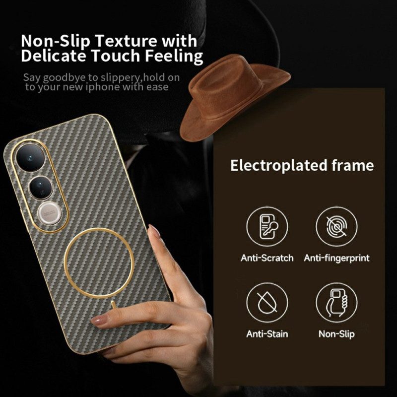 Skal Vivo V50 Lite 5g Kolfiber Textur