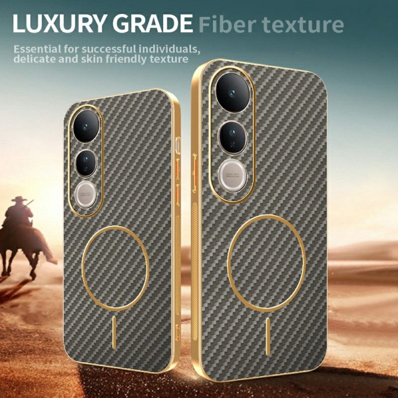 Skal Vivo V50 Lite 5g Kolfiber Textur