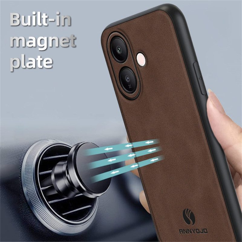 Skal Vivo V60 Lite Förstärkt Lädereffekt