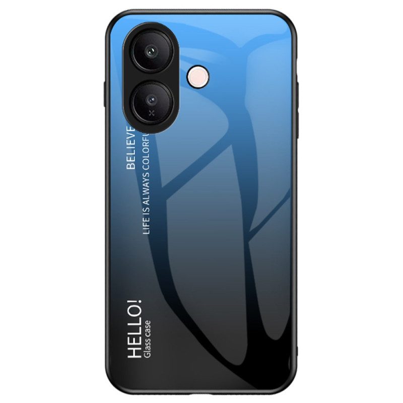Skal Vivo V60 Lite Hello Härdat Glas