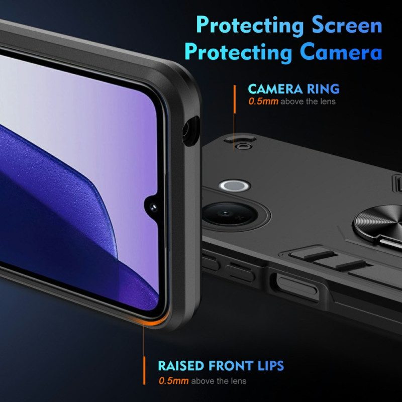Skal Vivo V60 Lite Ringhållare Och Förstärkt Skydd