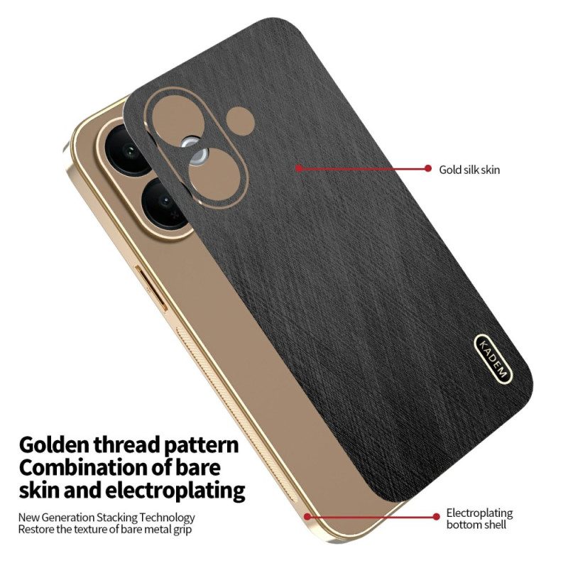 Skal Vivo V60 Lite Telefonfodral Sidenstruktur