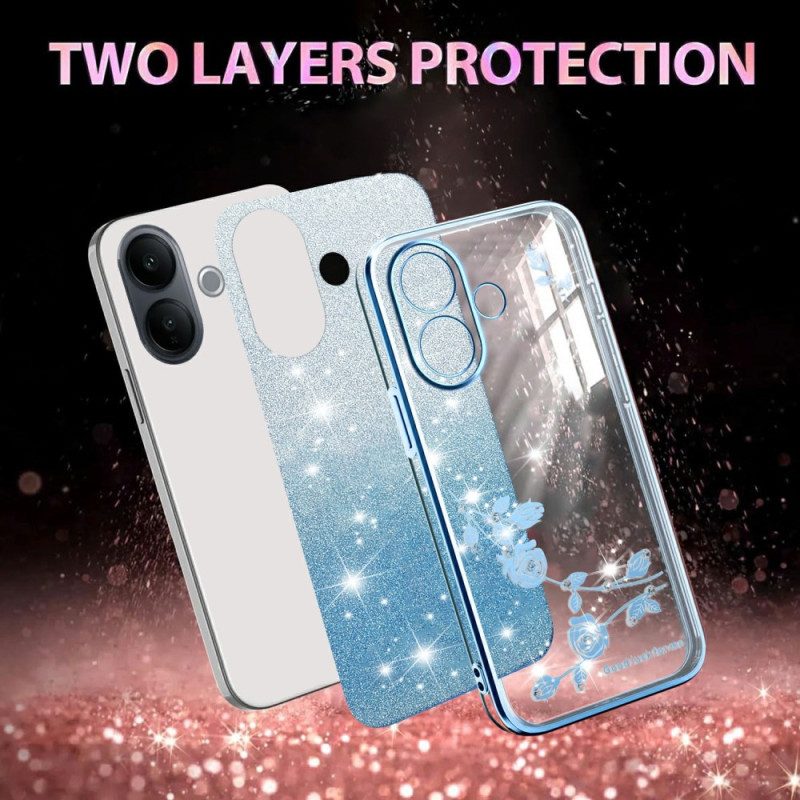 Skal Vivo V60 Lite Tonade Paljetter
