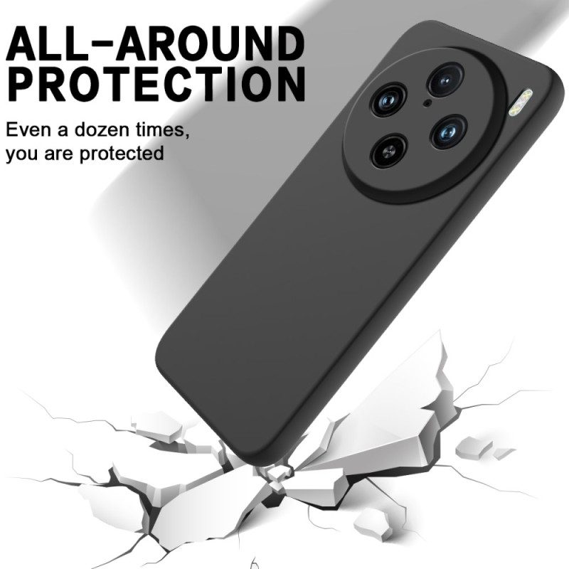 Skal Vivo X100 Pro Telefonfodral Flytande Silikonrem