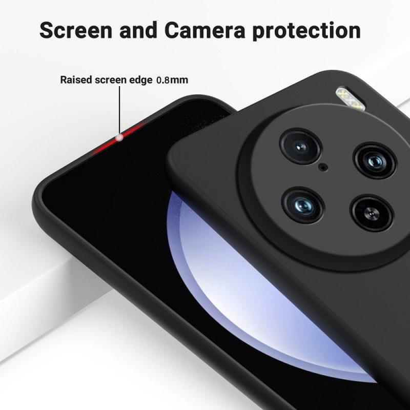 Skal Vivo X100 Pro Telefonfodral Flytande Silikonrem
