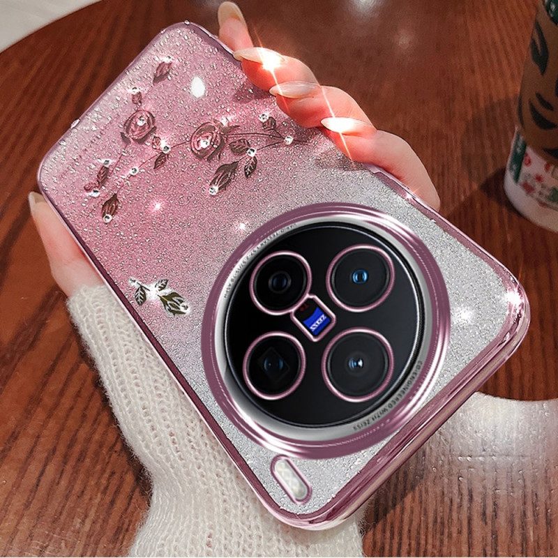 Skal Vivo X200 Pro Blom- Och Strass Kadem