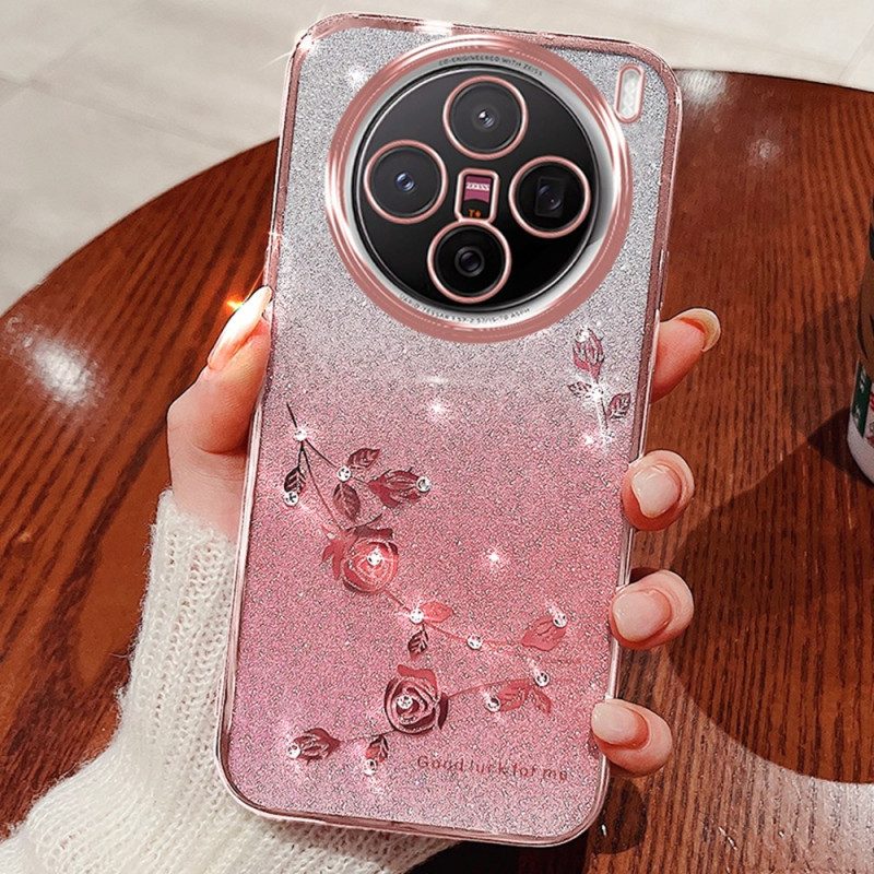 Skal Vivo X200 Pro Blom- Och Strass Kadem