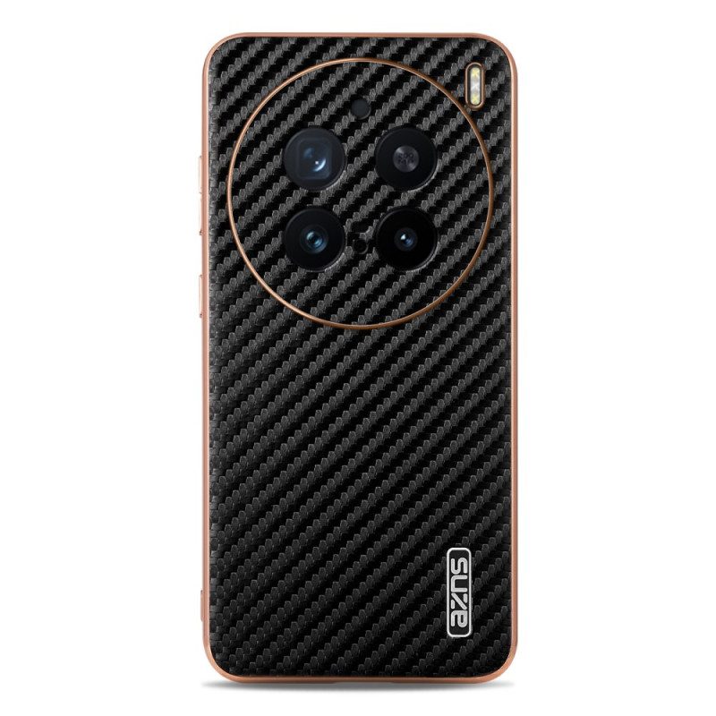 Skal Vivo X200 Pro Plånbok Med Dragkedja I Kolfiber