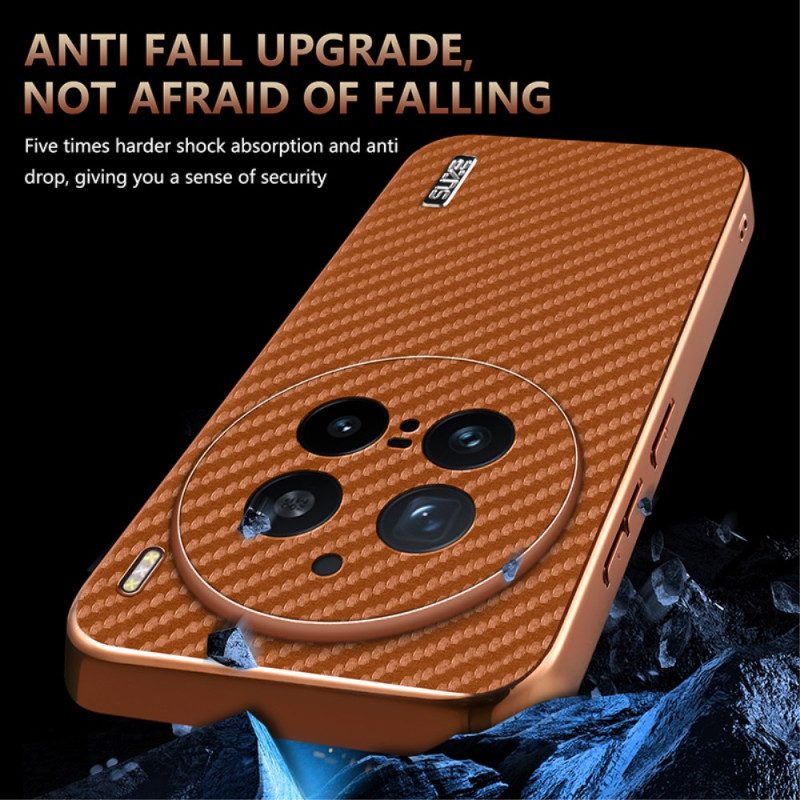 Skal Vivo X200 Pro Plånbok Med Dragkedja I Kolfiber