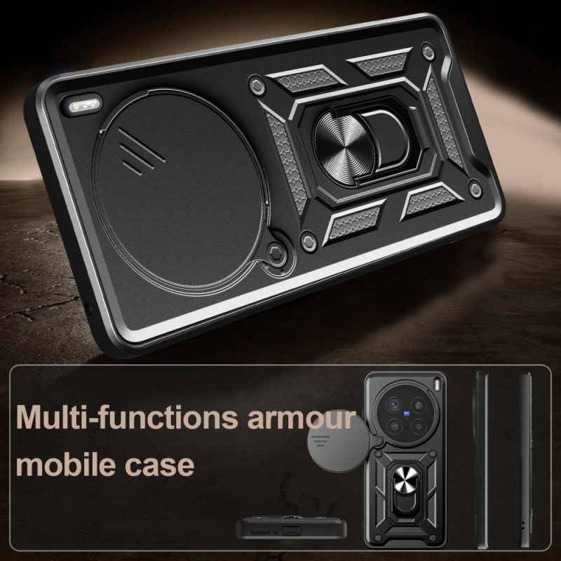 Skal Vivo X200 Pro Skjutbart Kameraskydd Och Integrerat Stativ