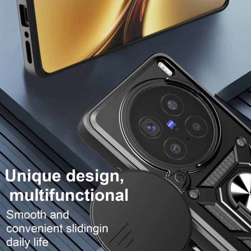 Skal Vivo X200 Pro Skjutbart Kameraskydd Och Integrerat Stativ