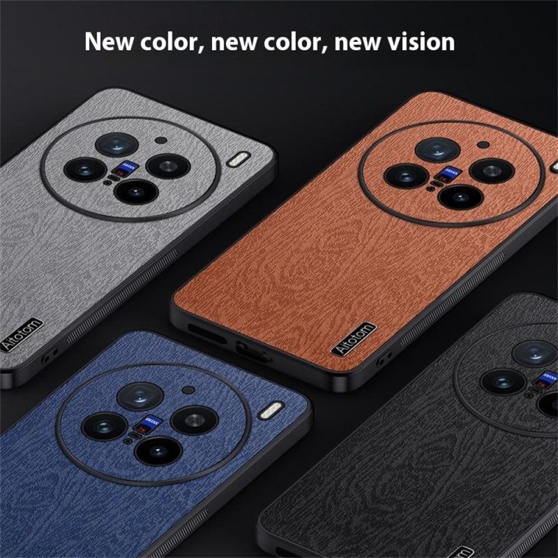 Skal Vivo X200 Pro Trästruktur