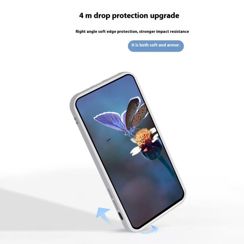 Skal Vivo X300 Rak Silikonkant