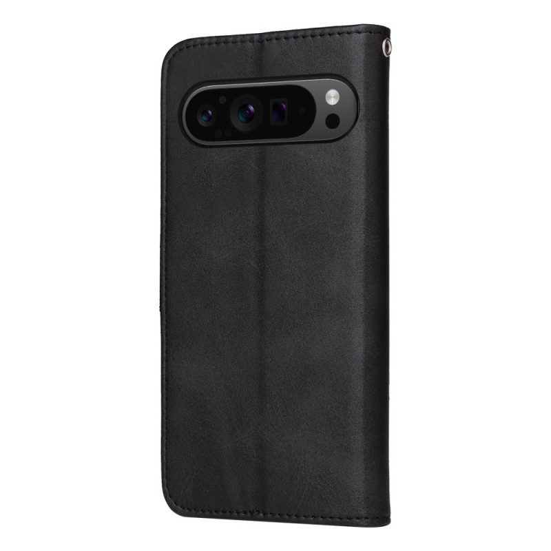 Skyddsfodral Google Pixel 10 Pro Xl Enfärgat Konstläder