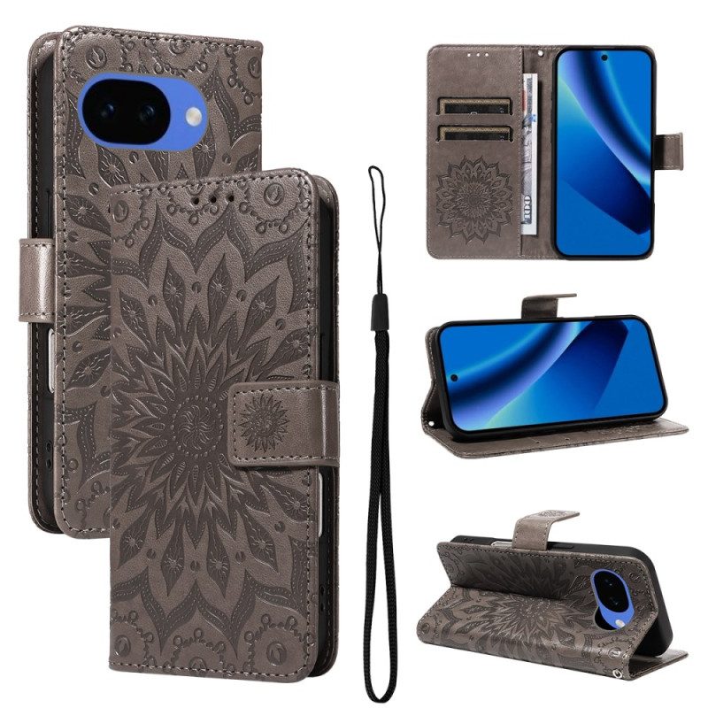 Skyddsfodral Google Pixel 10a Solrosmönster