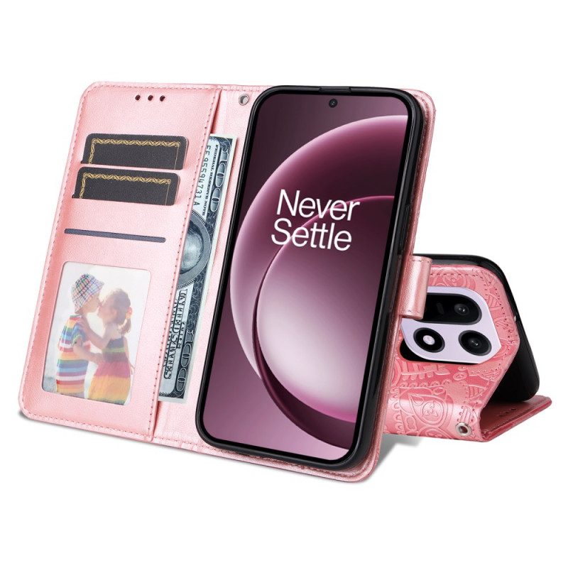 Skyddsfodral Oneplus 15 Solrosmönster