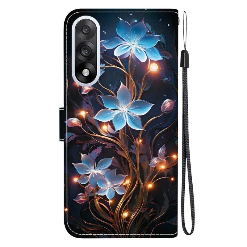 Skyddsfodral Oneplus Nord 5 Blå Blommor