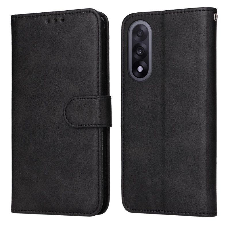 Skyddsfodral Oneplus Nord 5 Lädereffekt Med Rem