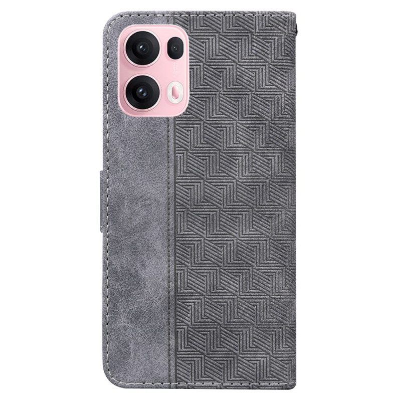 Skyddsfodral Oppo Reno 13 Pro 5g Vävt Mönster