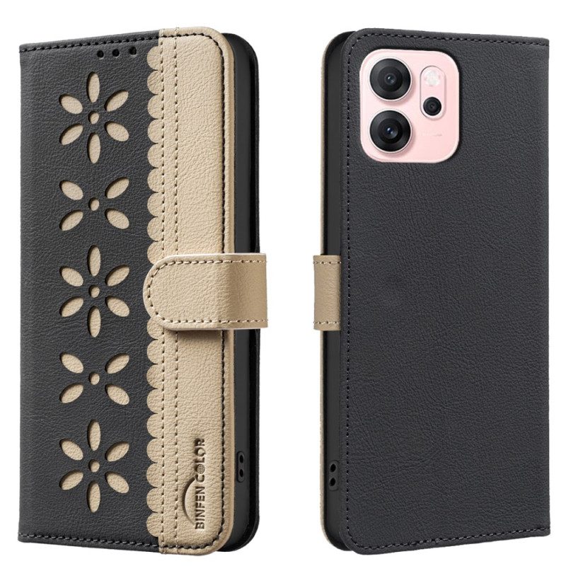 Skyddsfodral Oppo Reno 14f 5g Blommig Binfen-färg