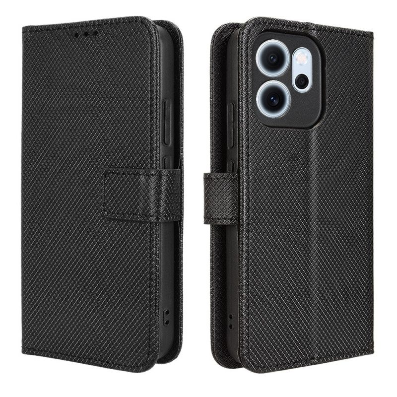 Skyddsfodral Oppo Reno 14f 5g Strukturerad Diamant