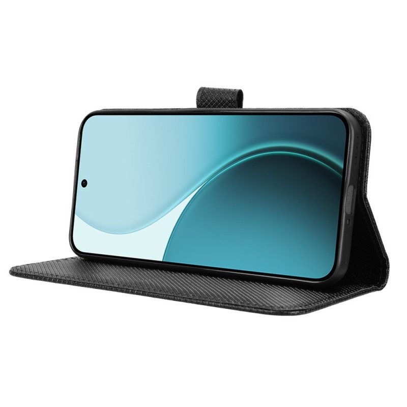 Skyddsfodral Oppo Reno 14f 5g Strukturerad Diamant