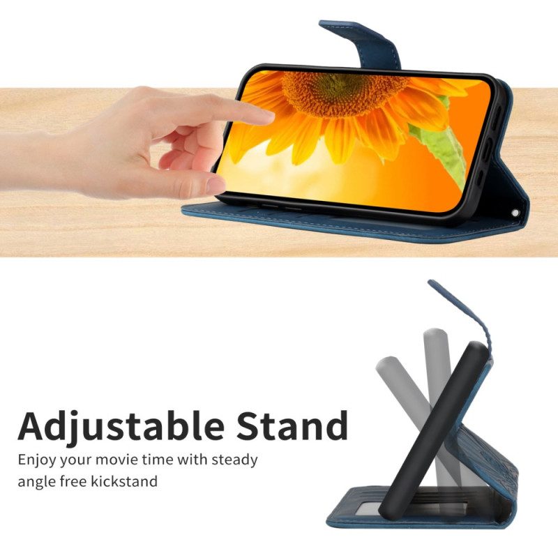 Skyddsfodral Realme 14 Pro Plus 5g Solrosmönsterrem