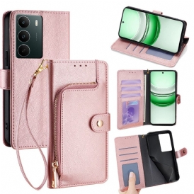 Skyddsfodral Realme C71 Dragkedja-plånbok