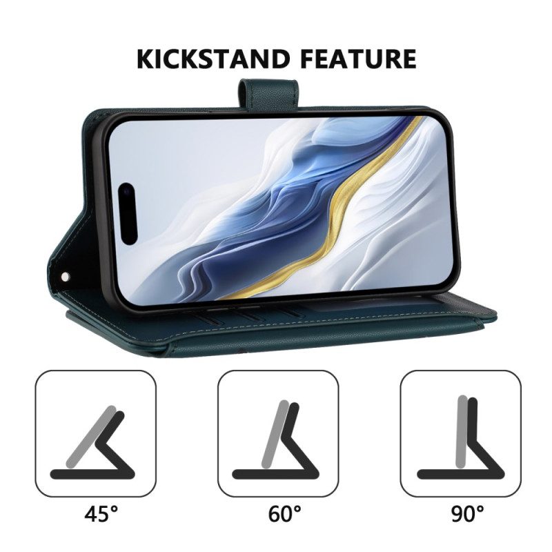 Skyddsfodral Sony Xperia 10 Vii Blommig Rfid-plånbok