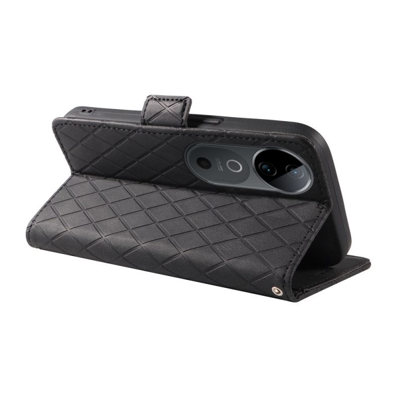 Skyddsfodral Vivo V40 5g Diamantmönster