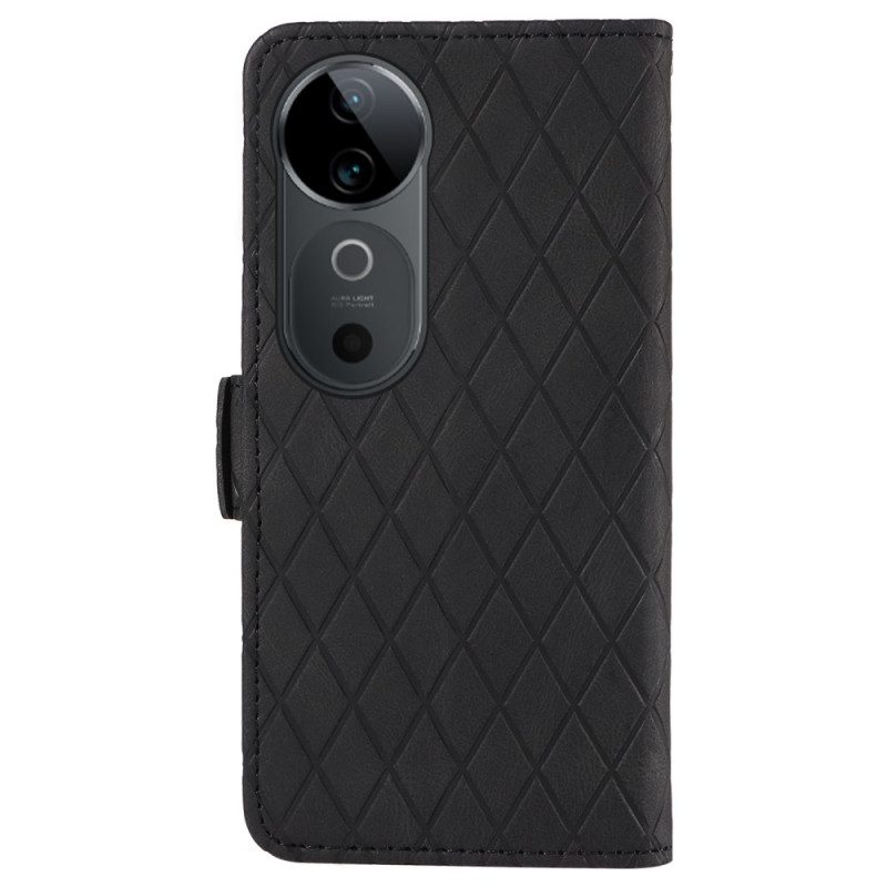 Skyddsfodral Vivo V40 5g Diamantmönster
