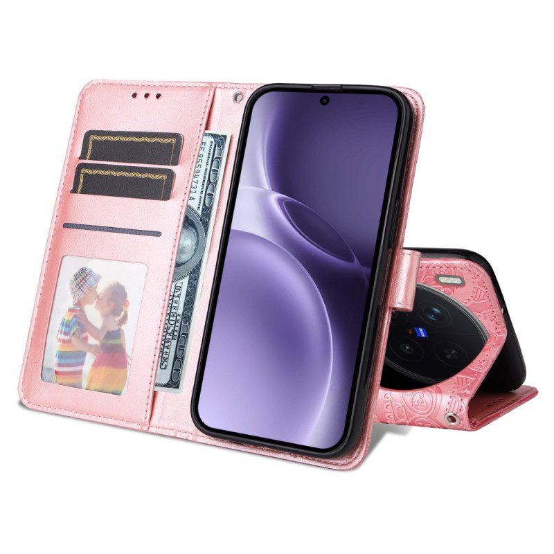Skyddsfodral Vivo X300 Pro Solrosmönster