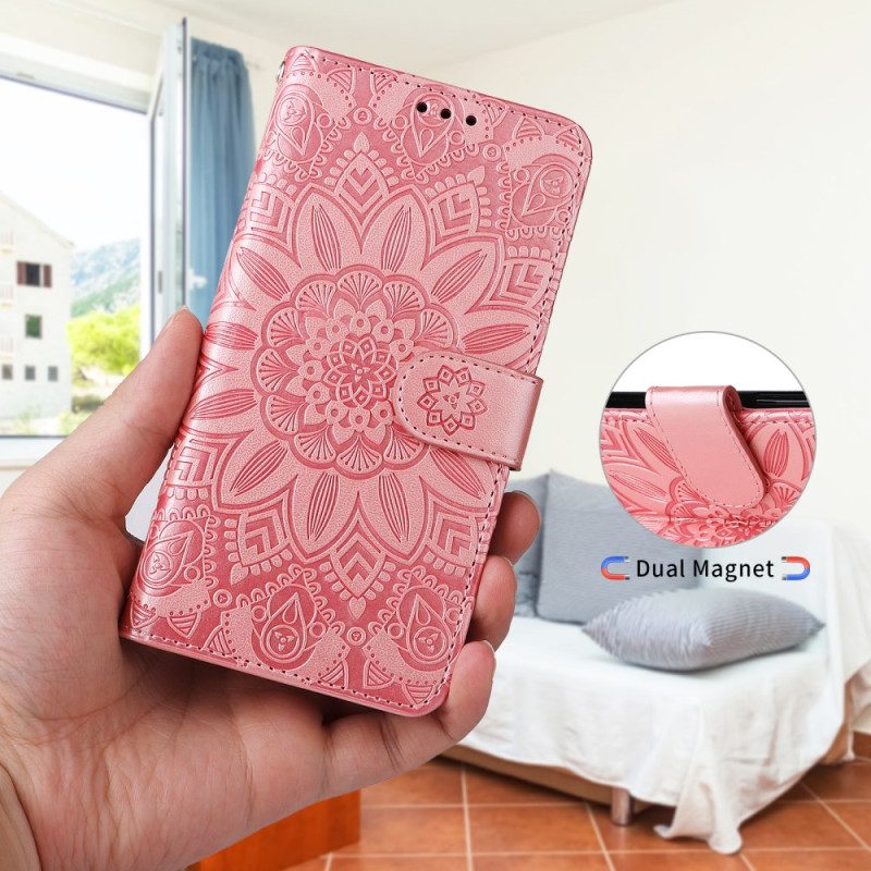 Skyddsfodral Vivo X300 Pro Solrosmönster